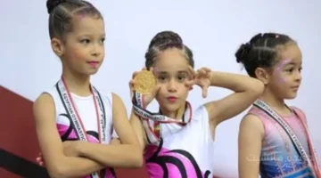 مشهد تاريخي.. 4500 طفلة يتنافسن في كأس مصر للجمباز رقم قياسي ببطولة تحت 7 سنوات 1